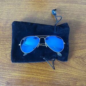 Blue RayBan Aviators